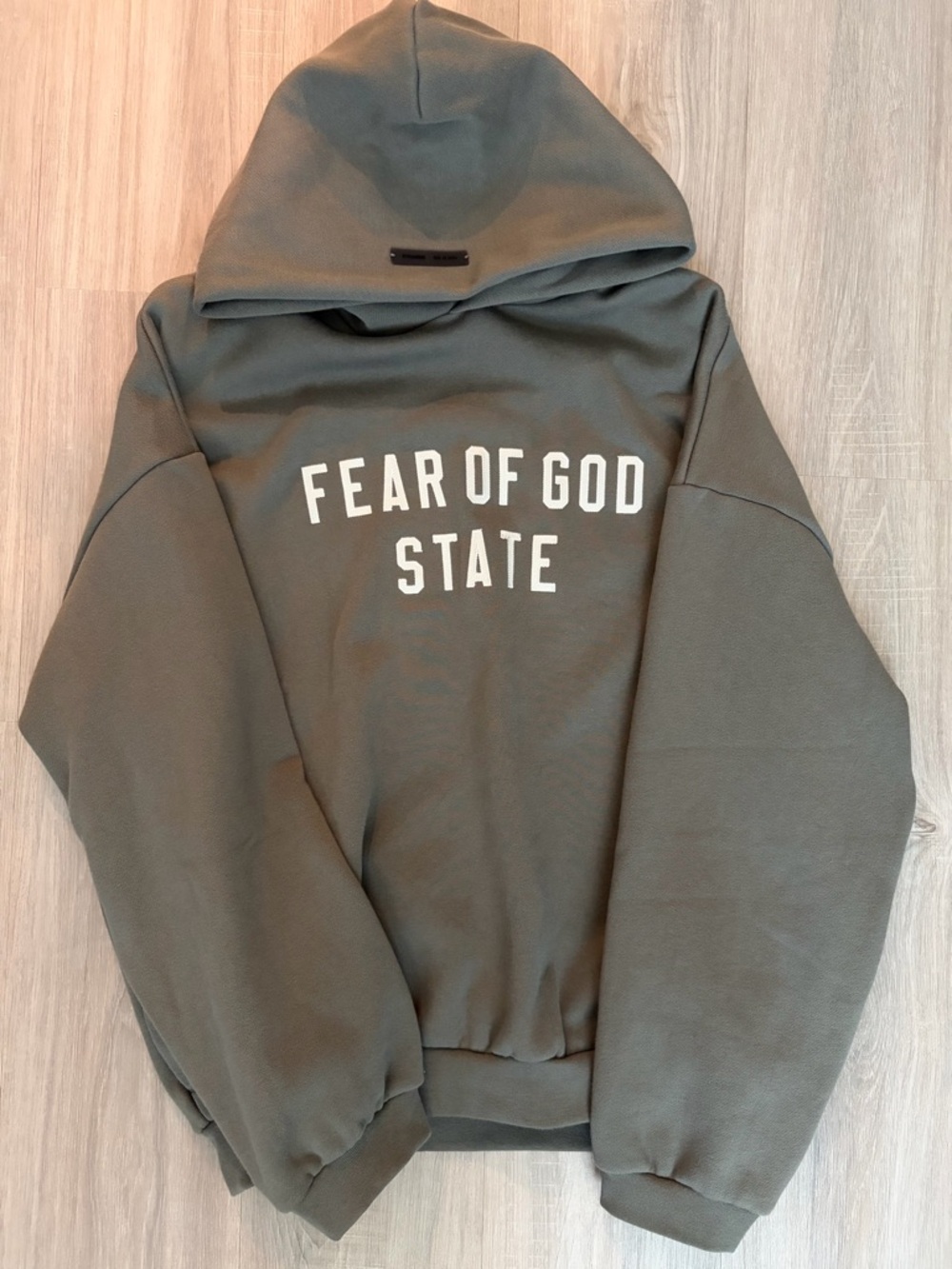 Fear of God State Hoodie - Green Men's Pullover
